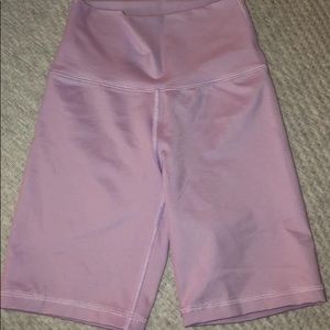 Arie biker shorts, seamless, light purple